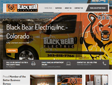 Tablet Screenshot of blackbearelectric.net